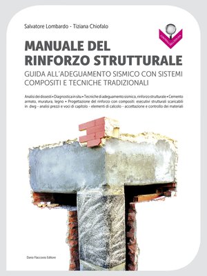cover image of Manuale del rinforzo strutturale